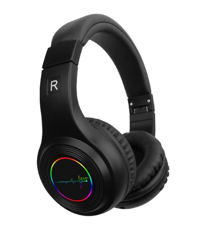 Bluetooth 5.3 EchoWave Headphones Featuring & Noise Cancellation