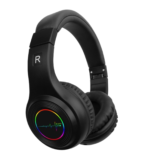 Bluetooth 5.3 EchoWave Headphones Featuring & Noise Cancellation